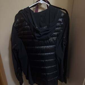 Pajar Cressy Mixed Media Channel Quilted Stretch Puffer